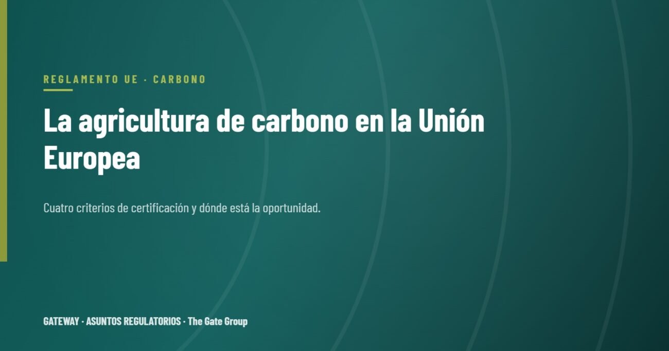 La agricultura de carbono en la UE: oportunidades para los proveedores de insumos orgánicos
