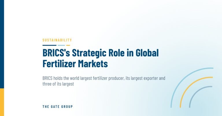 BRICS's Strategic Role in Global Fertilizer Markets — The Gate Group