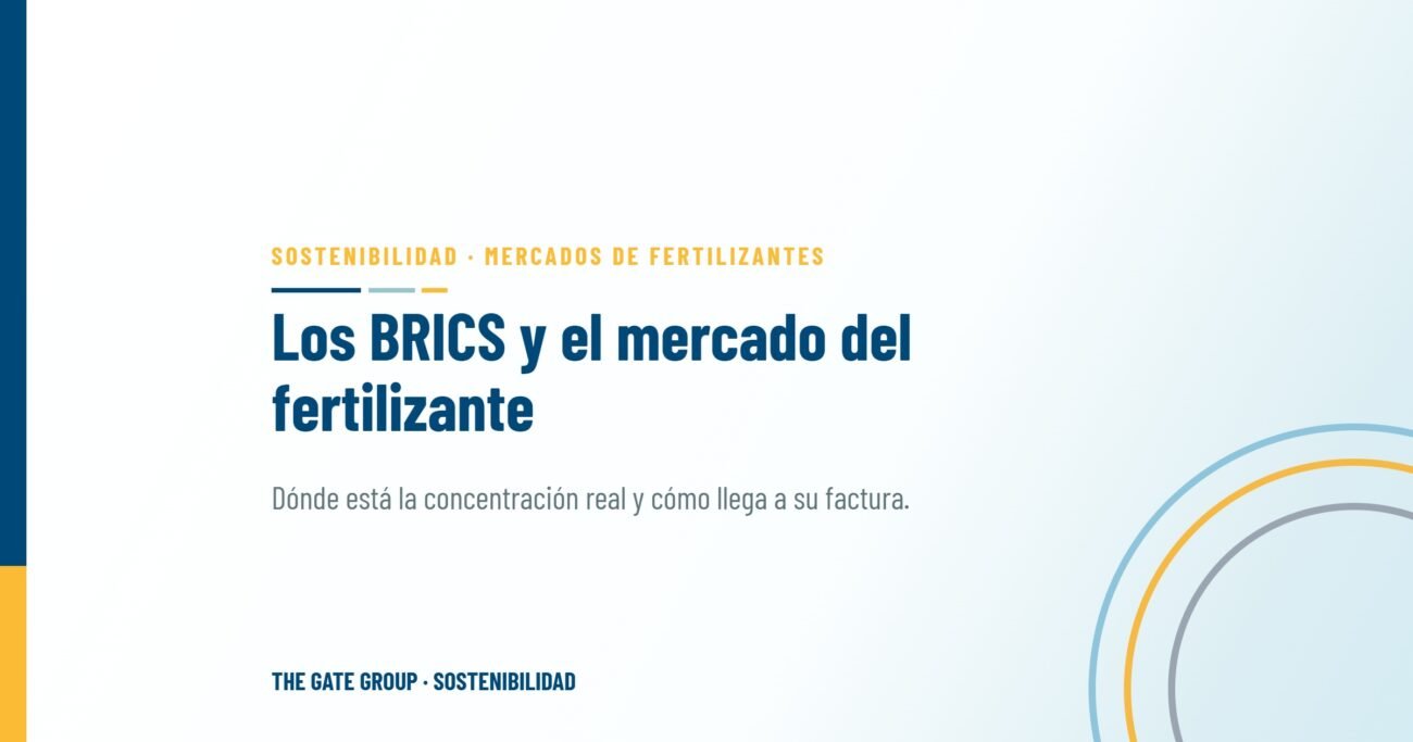 El papel estratégico de los BRICS en los mercados mundiales de fertilizantes