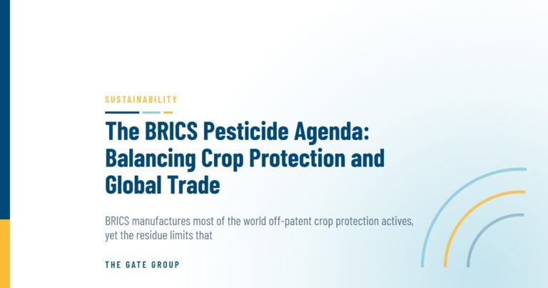 The BRICS Pesticide Agenda: Balancing Crop Protection and Global Trade — The Gate Group