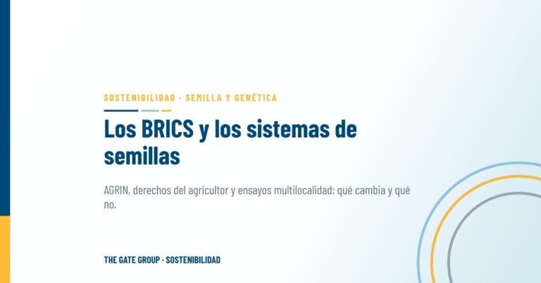 Cómo los BRICS están transformando los sistemas de semillas del mundo