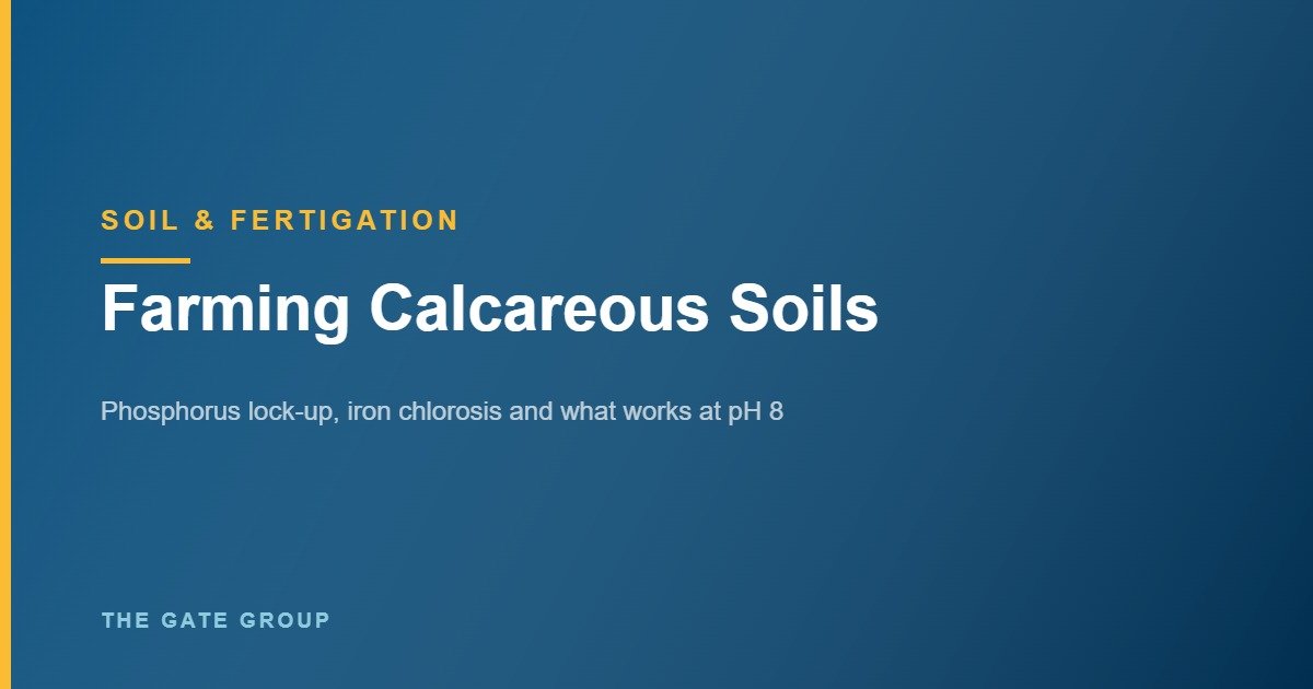 Farming Calcareous Soils