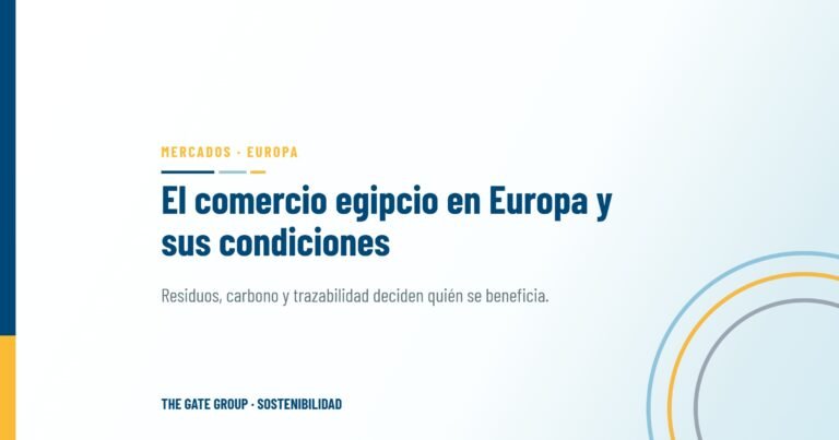 Nuevas aperturas para el comercio egipcio en Europa, y las condiciones que traen consigo