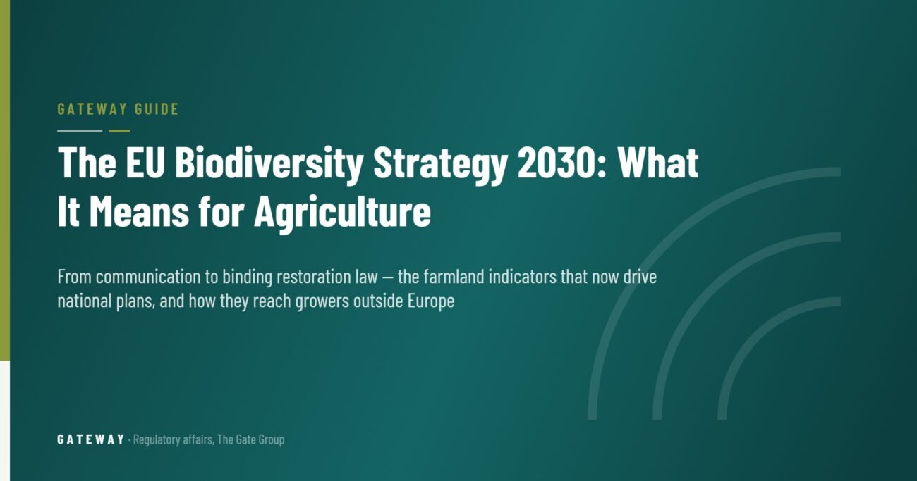 The EU Biodiversity Strategy 2030: What It Means for Agriculture — GateWay Guide