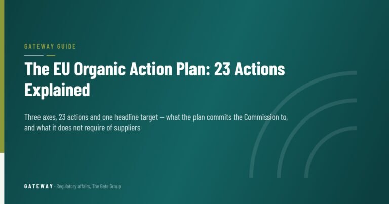 The EU Organic Action Plan: 23 Actions Explained — GateWay Guide