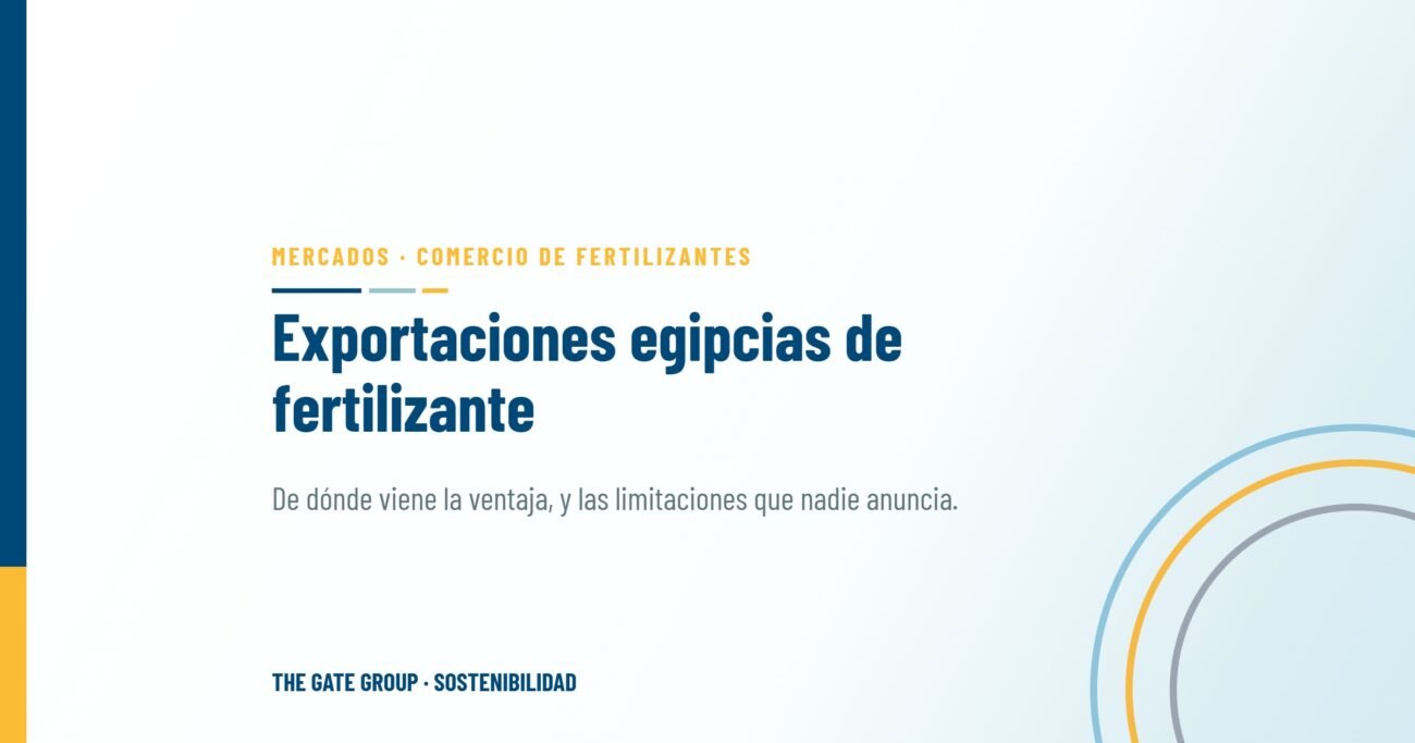 Exportaciones egipcias de fertilizante: las oportunidades y las limitaciones que nadie anuncia