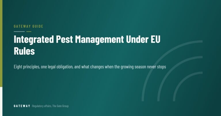 Integrated Pest Management Under EU Rules — GateWay Guide