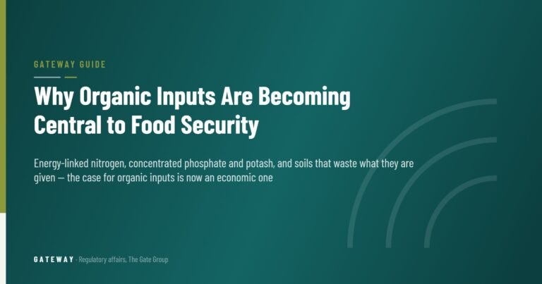 Why Organic Inputs Are Becoming Central to Food Security — GateWay Guide