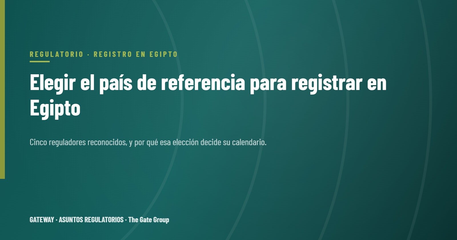 Elegir el país de referencia adecuado para registrar un fitosanitario en Egipto