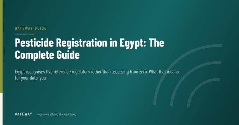 Pesticide Registration in Egypt: The Complete Guide — GateWay Guide