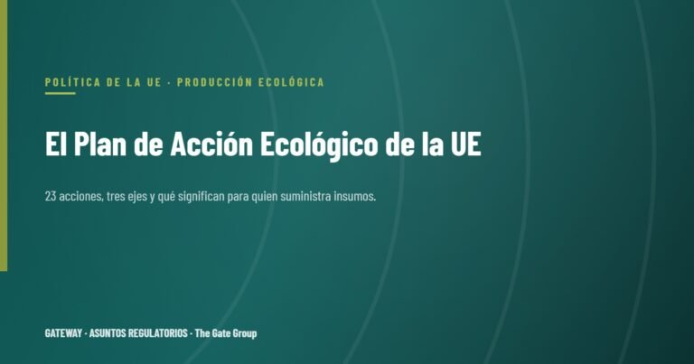 El Plan de Acción Ecológico de la UE: las 23 acciones explicadas