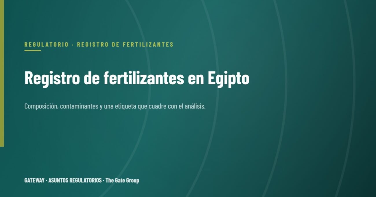 Registro de fertilizantes en Egipto: guía paso a paso