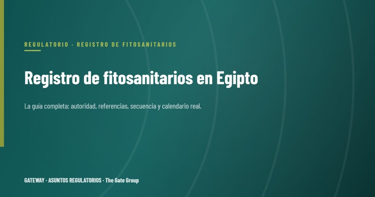 Registro de fitosanitarios en Egipto: la guía completa