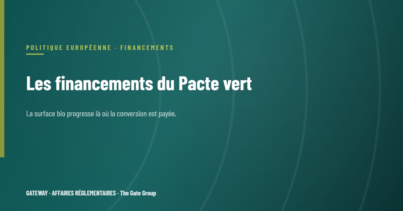 Les financements du Pacte vert : comment les aides européennes soutiennent la transition bio